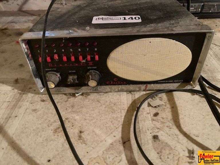 Vintage Electra Bearcat Scanner image