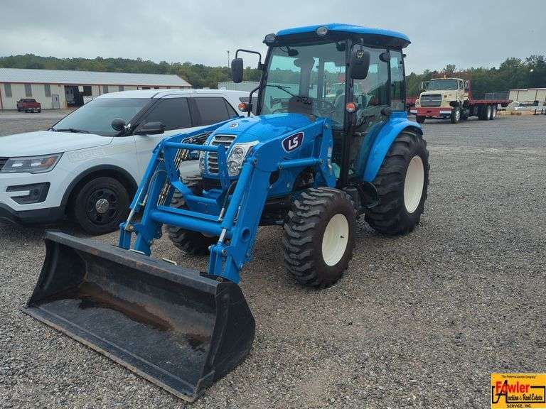 LS XR4155H Tractor (SN 2283002243) With LS LL4104 Loader; 296 hrs. Owner no longer needs. Barn kept and in good condition.