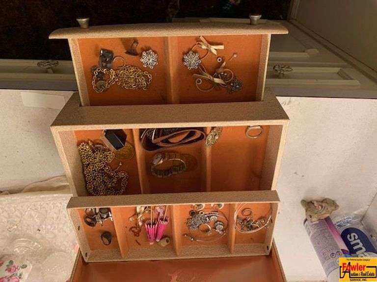 Jewelry Box & Contents image