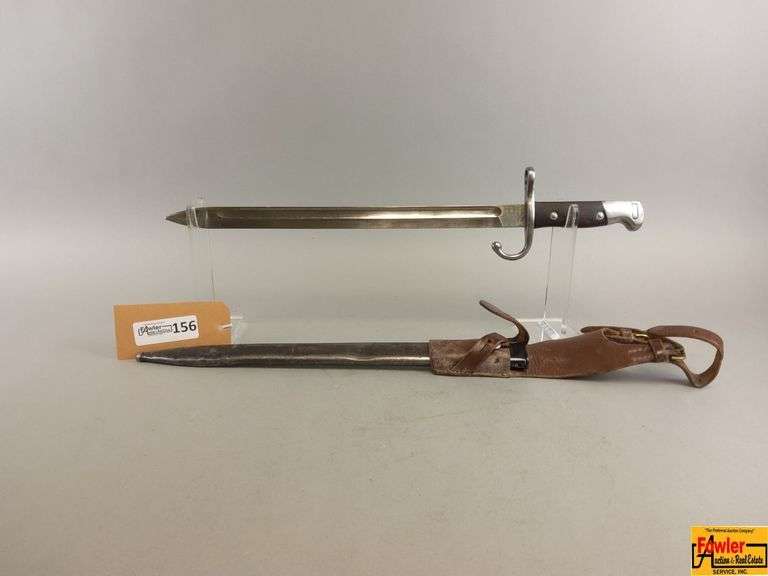 Argentine Mauser Model 1909 Bayonet with Scabbard image
