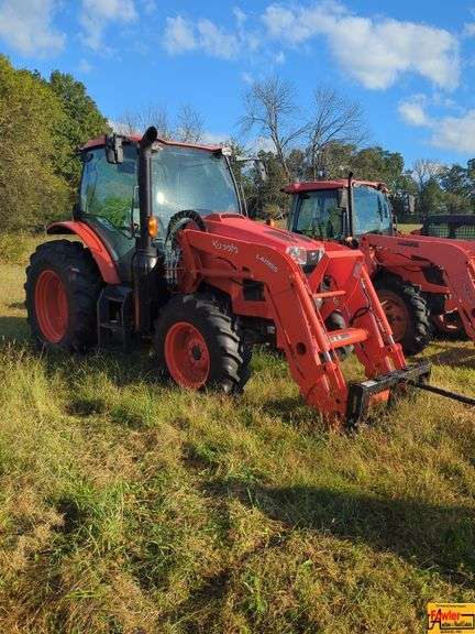 Kubota M6-111 Tractor with LA1955 Loader image