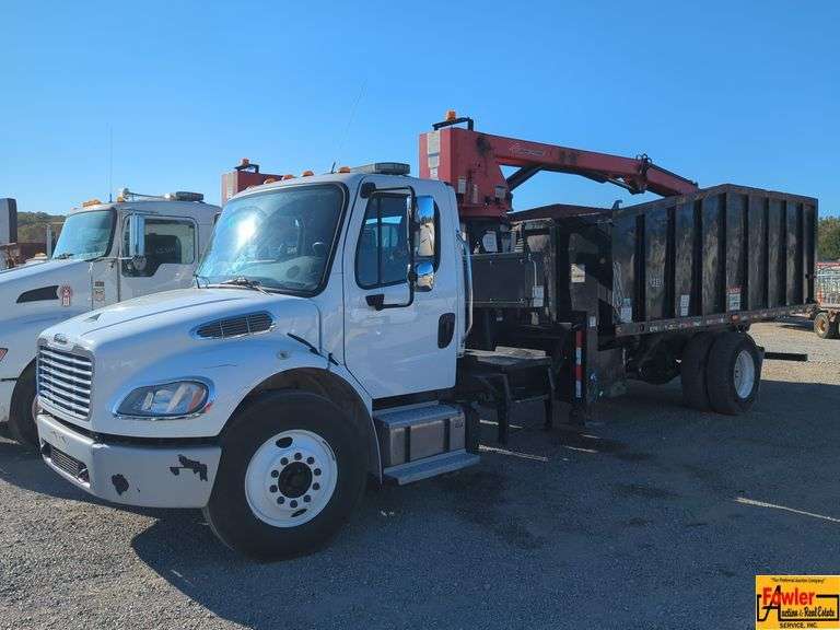 2020 Freightliner Grapple Truck With Cummins Engine; 36,825 Miles; VIN 1FVACXFC5LHLR3672
