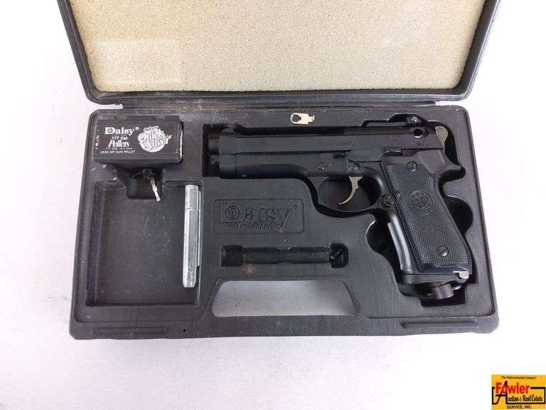 Daisy Power Line Model 92 SD Air Gun Pistol .177 Caliber with Case image