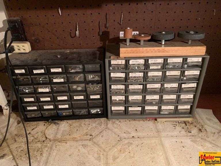 Organizing Small Parts Cabinet image