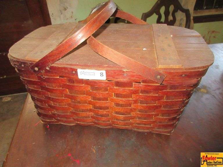 Vintage Picnic Basket image