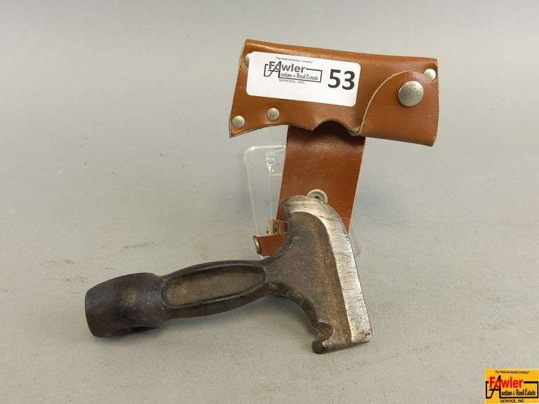 Forged Metal Tool with Threaded Handle image
