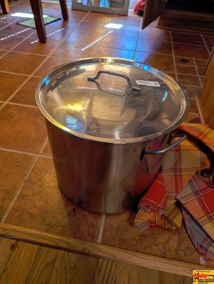 Stainless Steel Stock Pot With Lid