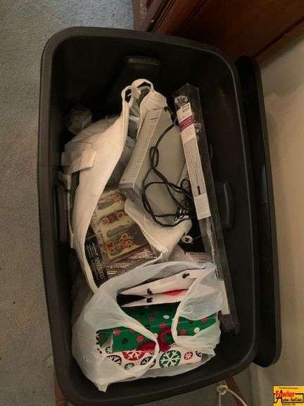 Tote of Assorted Items image