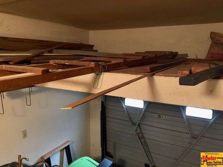 Contents in Top of Garage Storage (Wooden Items) image