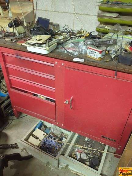Shop Work Station Tool Chest & Contents image