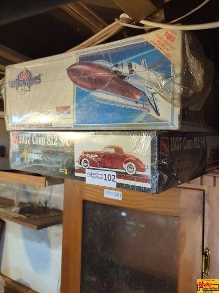 Assorted Model Cars, Space Shuttle & More image