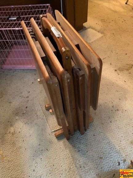 Set of 4 TV Stands with Holder image