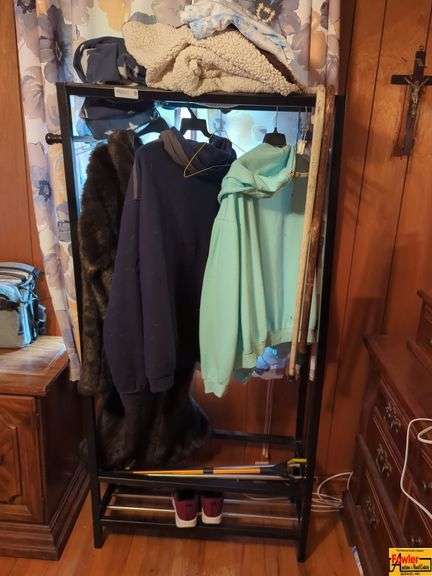 Clothes Rack & Contents image