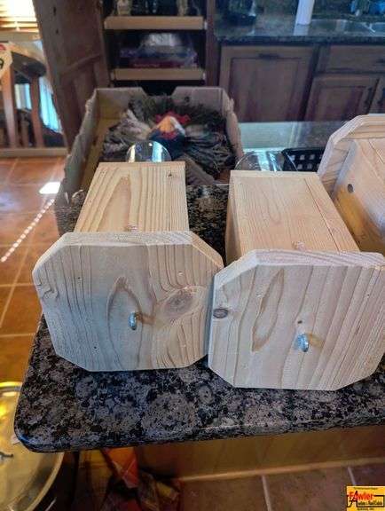Handmade Wooden Birdhouses