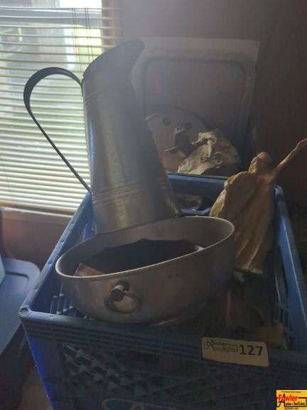Metal Pitcher, Bowl and More image