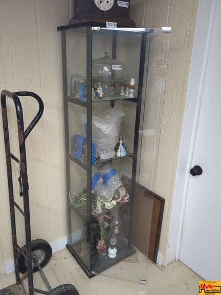 Two Curio Cabinets (Contents Not Included) image