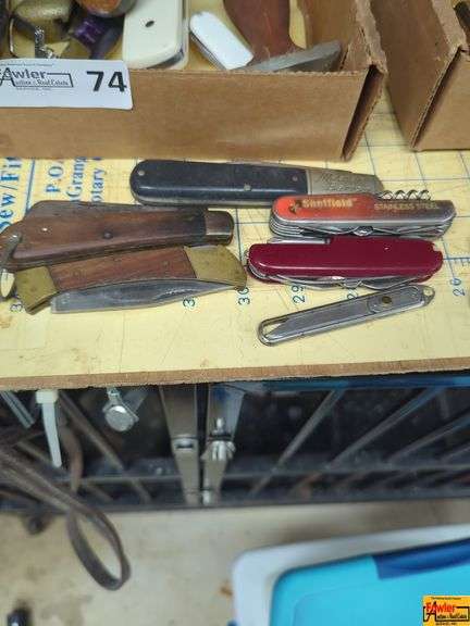 Assortment of Pocket Knives image