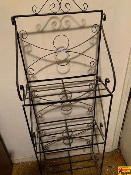 Wrought Iron Baker's Rack image