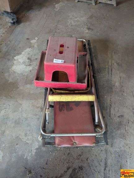 Automotive Creeper & Stepstool