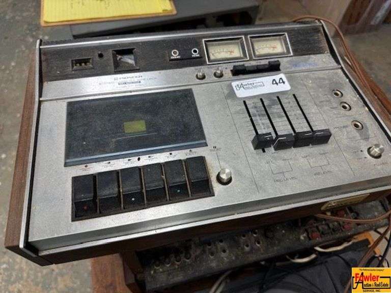 Pioneer Cassette Tape Deck
