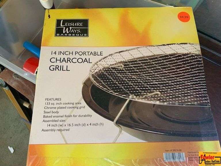 14 Inch Portable Charcoal Grill image