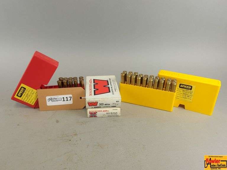 Winchester & Speer Ammunition Cartridges .303 British & .270 W.M. image