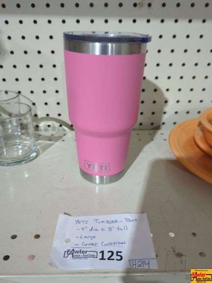 Pink YETI Tumbler (H214) image
