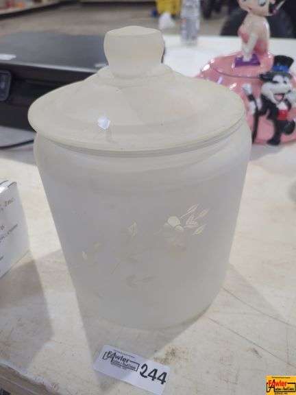 Frosted Cookie Jar image