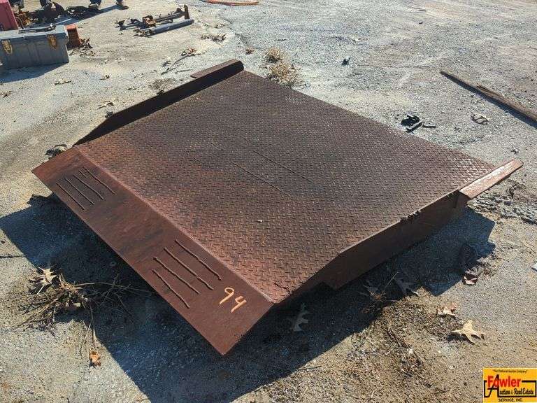 Industrial Steel Loading Dock Ramp image