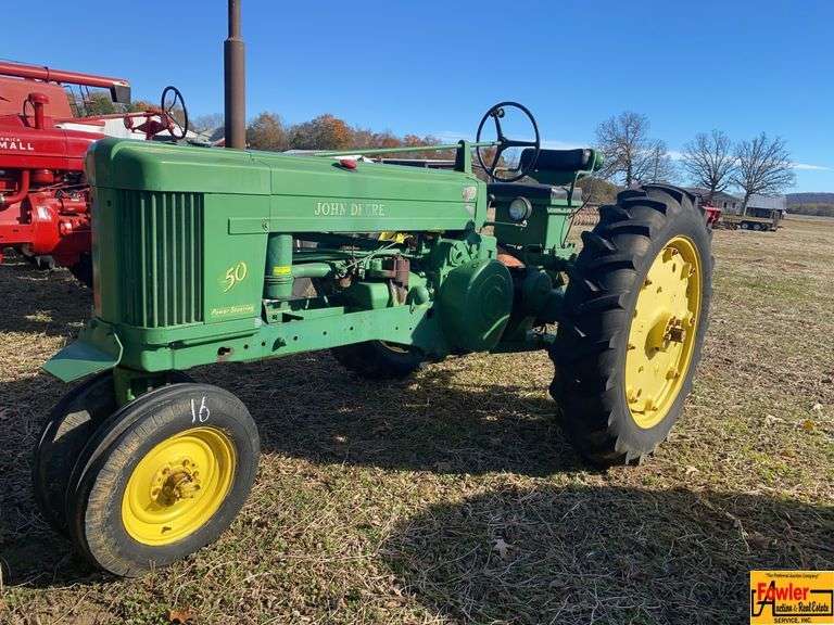 John Deere 50 Tractor With Power Steering, 3pt Hitch image