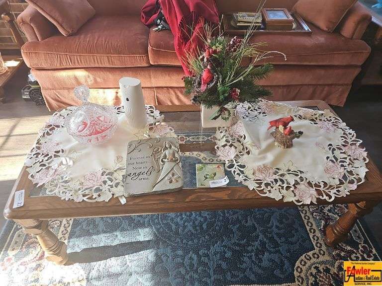 Contents on the Coffee Table (Table Sold in Lot 22) image