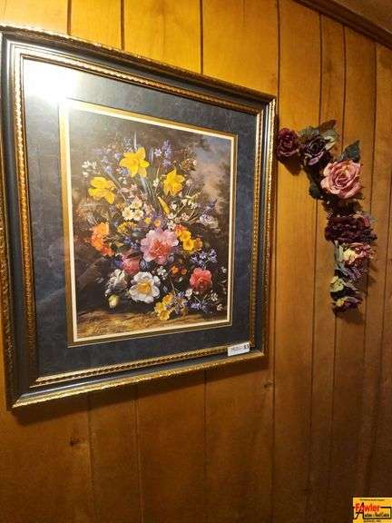 Home Interiors Floral Print by Albert Williams image