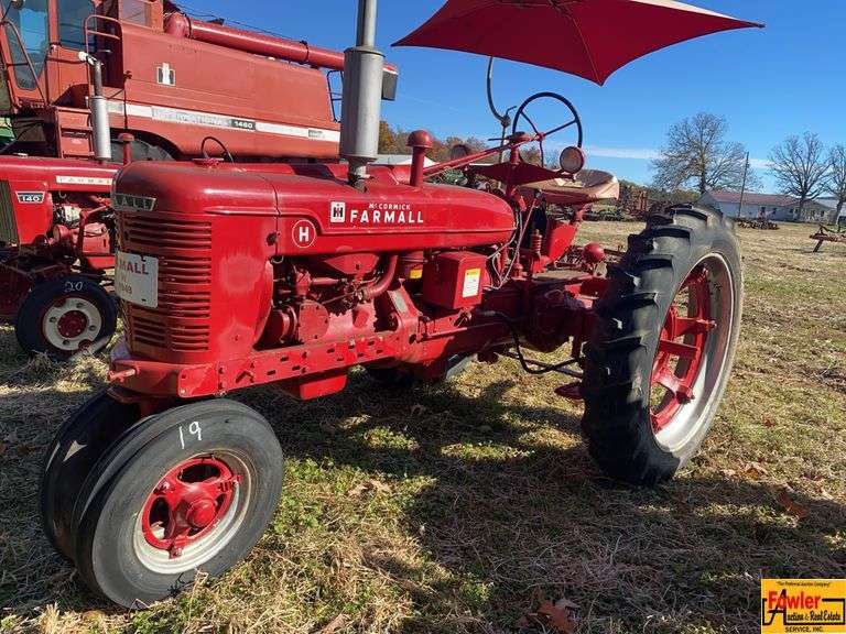 1949 IH McCormick Farmall H Tractor, 3pt Hitch; SN 316683 image