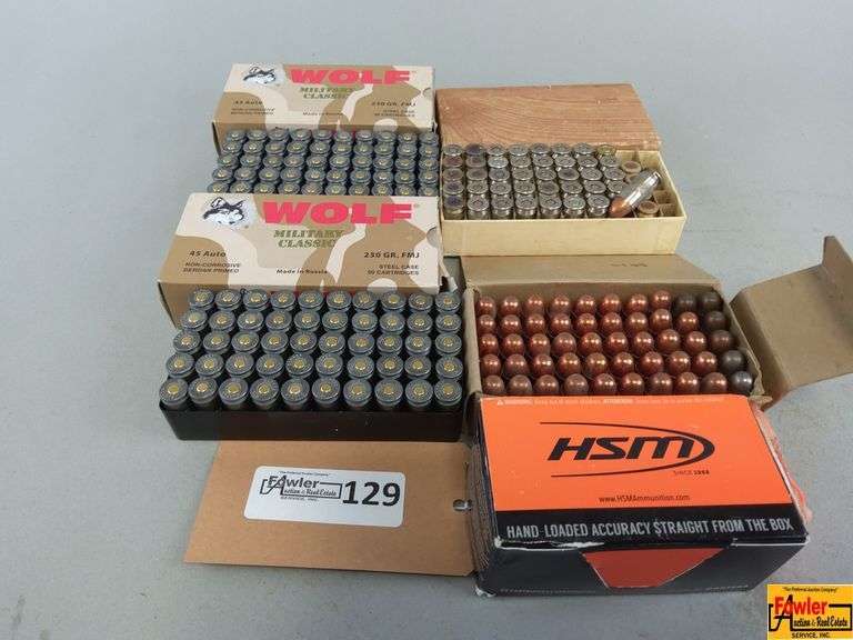 Mixed Lot of .45 ACP Ammunition image