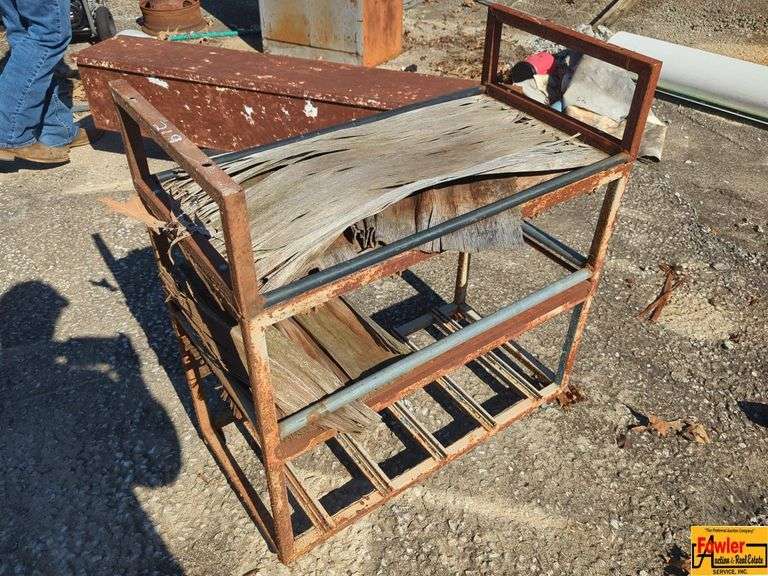 Metal Stand & Truck Toolbox image