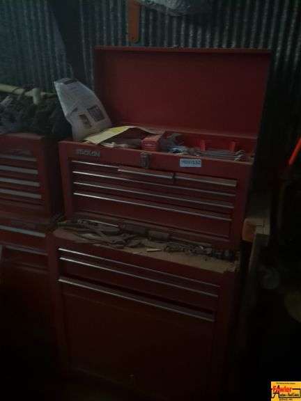 Stack-On Tool Cabinets With Contents image