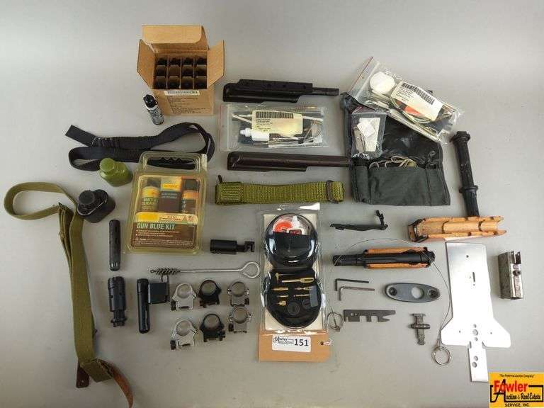 Firearms Parts and Cleaning Supplies Assortment image