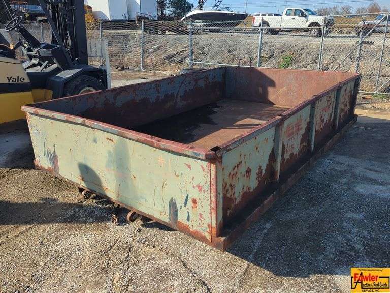 6-Yard Roll-Off Bed, Made To Go On Roll-Back (Lot #14) (Roll-Back Not Included) image