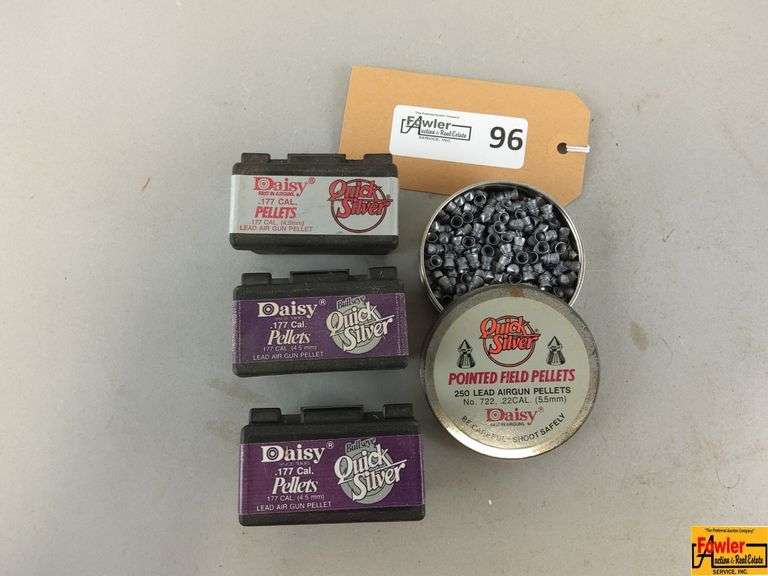 Daisy and Quick Silver .177 Caliber Airgun Pellets image