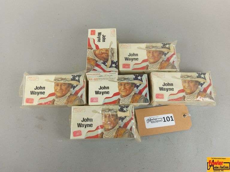 Six Boxes of John Wayne Winchester 32-40 Rifle Cartridges image