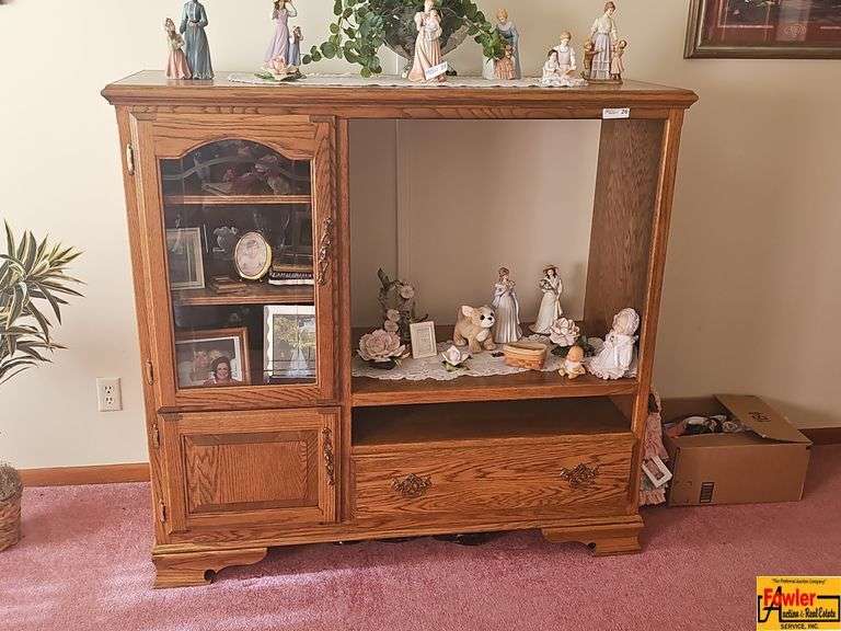 Entertainment Center (Contents Not Included Here but sold in Lot 27) image