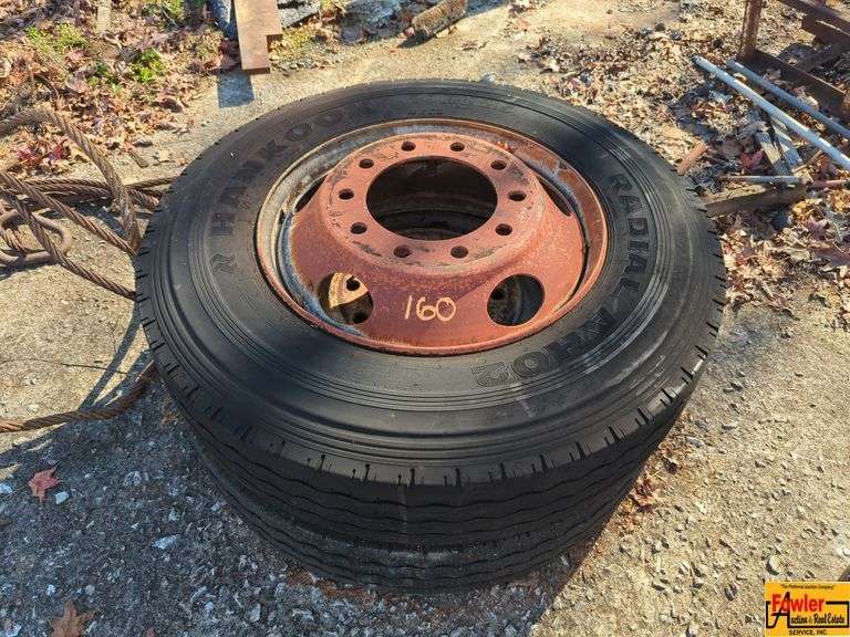 (2) Tires, 10R22.5 image