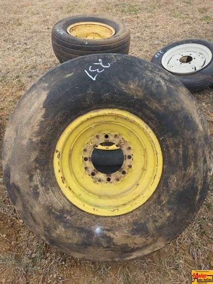 (2) John Deere Tires, 11.00x16 image