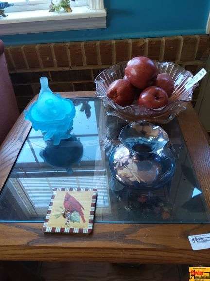 Contents on End Table (Table Sold in Lot 10) image