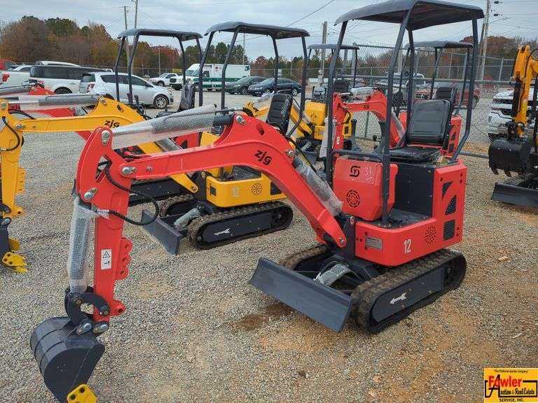 ZJG 12 Mini Excavator, 2025 Model; SN ZJ20250625-02 image
