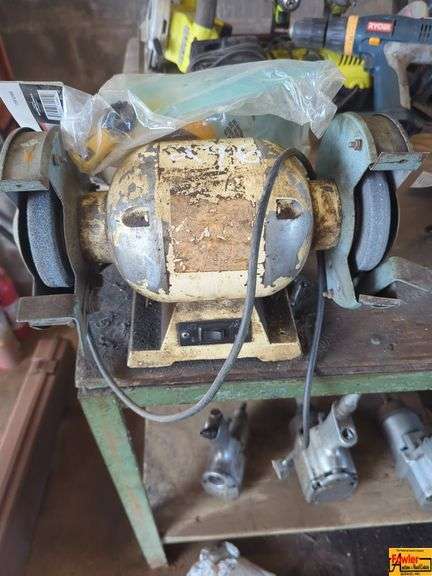 Vintage Style Bench Grinder image