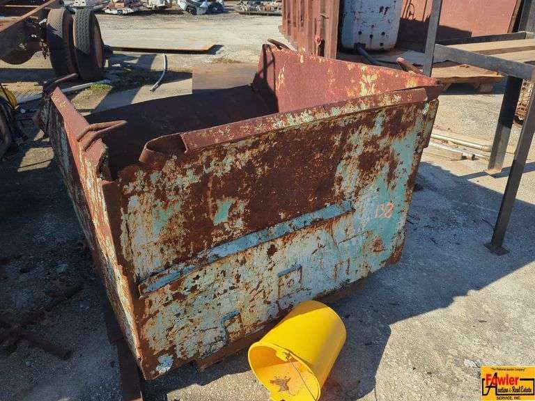 Large Industrial Metal Dumpster image