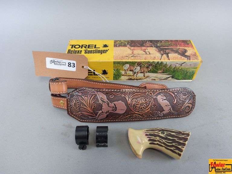 Torel Deluxe 'Gunslinger' Rifle Sling with Scope Rings and Pistol Grip image