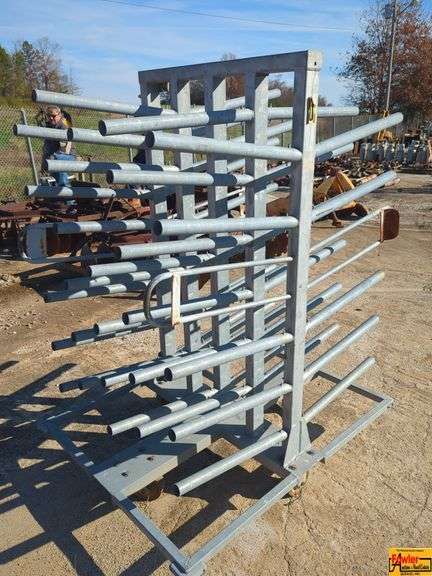 Metal Storage Rack on Wheels image