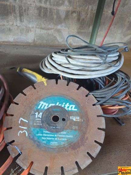 14" Diamond Saw Blade & Hoses image